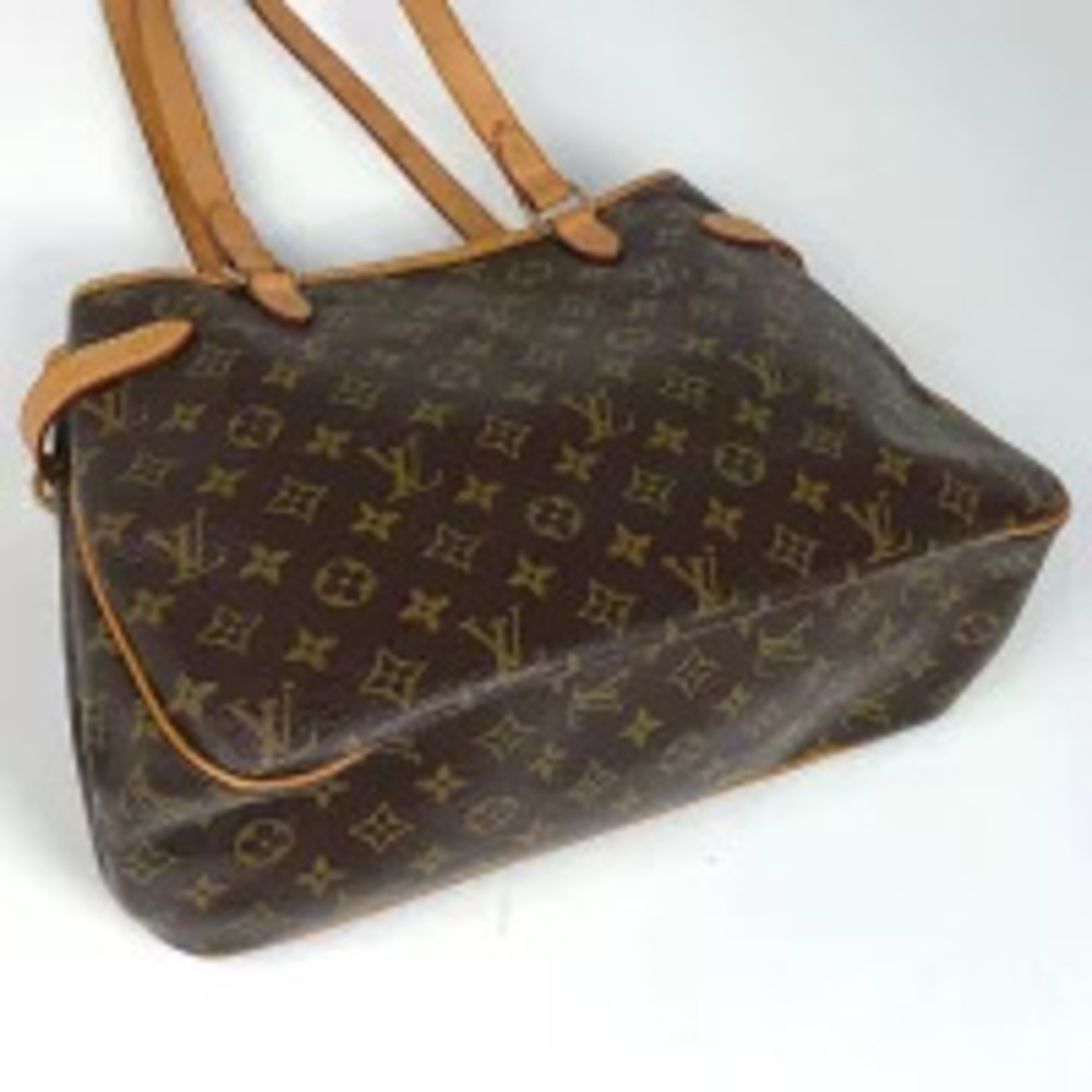 Louis Vuitton Batignolles Brown Shoulder Horizontal Monogram Tote Bag